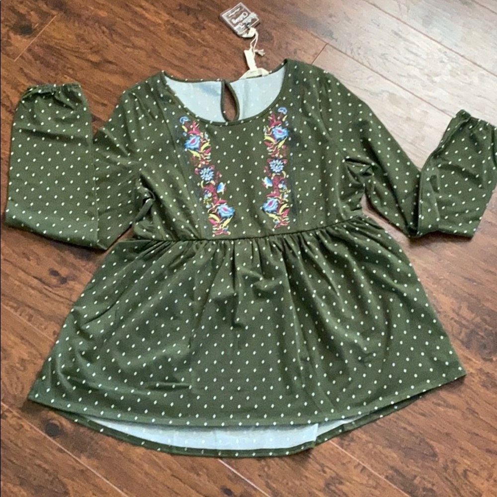 Matilda Jane Green Top